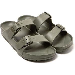 BRASILERAS Tongs Homme Femme Antidérapantes Confortables Chaussures de Plage/Piscine/urbaines Vert Militaire 42 EU - Publicité BRASILERAS Tongs Homme Femme Antidérapantes Confortables Chaussures de Plage/Piscine/urbaines Vert Militaire 42 EU - Publicité