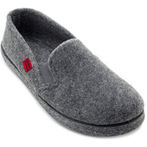 Andrés Machado Chaussons pour homme et femme pour l´hiver Slippers AM002 – feutre et doublure en laine Chaussons fermés à l´arrière – Semelle de marche en caoutchouc Gris, EU 46 - Publicité Andrés Machado Chaussons pour homme et femme pour l´hiver Slippers AM002 – feutre et doublure en laine Chaussons fermés à l´arrière – Semelle de marche en caoutchouc Gris, EU 46 - Publicité