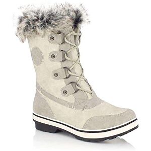 KIMBERFEEL Femme Botte de Neige, Ivoire, 38 EU - Publicité KIMBERFEEL Femme Botte de Neige, Ivoire, 38 EU - Publicité