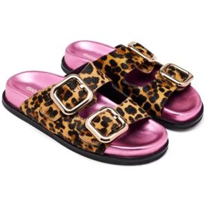 GIOSEPPO Mifflin, Sandales plates pour femme, léopard, 41 EU, léopard, 41 EU - Publicité GIOSEPPO Mifflin, Sandales plates pour femme, léopard, 41 EU, léopard, 41 EU - Publicité