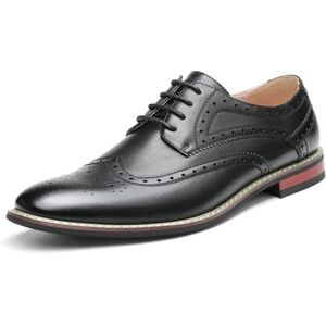Bruno Marc Chaussures de Ville Homme à Lacets en Daim Oxfords Chaussure Costume Entreprise Officiel Classique pour Travail Noir Prince-3 Taille 41.5 - Publicité Bruno Marc Chaussures de Ville Homme à Lacets en Daim Oxfords Chaussure Costume Entreprise Officiel Classique pour Travail Noir Prince-3 Taille 41.5 - Publicité