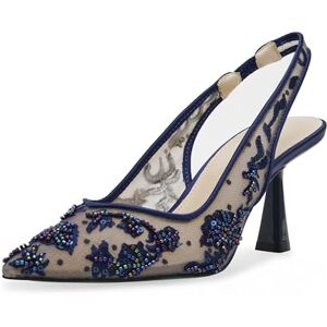 Betsey Johnson Women's Nikki Pump, Navy, 7 - Publicité Betsey Johnson Women's Nikki Pump, Navy, 7 - Publicité