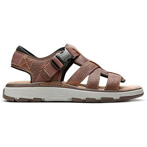 Clarks Un Trek Cove, Sandales Bride arrière Homme, Marron (Dark Tan Lea), 41 EU - Publicité Clarks Un Trek Cove, Sandales Bride arrière Homme, Marron (Dark Tan Lea), 41 EU - Publicité