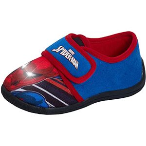 Marvel Spiderman Chaussons lumineux pour garçons Faciles à enfiler Semelle antidérapante LED clignotante Chaussures d’intérieur, bleu, 25 EU - Publicité Marvel Spiderman Chaussons lumineux pour garçons Faciles à enfiler Semelle antidérapante LED clignotante Chaussures d’intérieur, bleu, 25 EU - Publicité