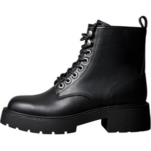 Calvin Klein Bottes Mid Boot Femme Chunky Lace Up avec Fermeture Éclair, Noir (Ck Black), 41 - Publicité Calvin Klein Bottes Mid Boot Femme Chunky Lace Up avec Fermeture Éclair, Noir (Ck Black), 41 - Publicité