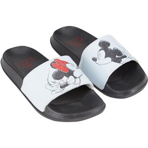 Disney Sandales enfiler Minnie et Mickey pour femme Mickey et Minnie Mouse, blanc, 39 EU - Publicité Disney Sandales enfiler Minnie et Mickey pour femme Mickey et Minnie Mouse, blanc, 39 EU - Publicité
