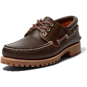 Timberland Authentic 3 Eye Classic Lug Outsole (Wide Fit), Chaussures Bateau Homme, Marron (Brown Pull Up), 46 EU - Publicité Timberland Authentic 3 Eye Classic Lug Outsole (Wide Fit), Chaussures Bateau Homme, Marron (Brown Pull Up), 46 EU - Publicité