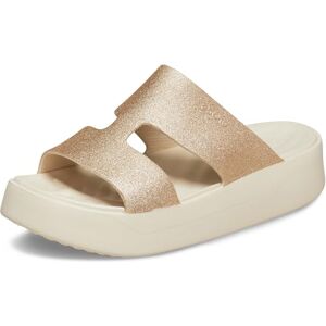 Crocs Femme Sandales, Getaway Platform H-Strap, Stucco/Glitter 34/35 EU - Publicité Crocs Femme Sandales, Getaway Platform H-Strap, Stucco/Glitter 34/35 EU - Publicité