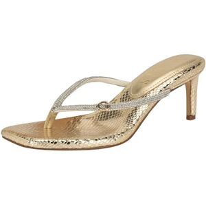 Guess Femme Mayan Sandale à Talon, Or 788, 36 EU - Publicité Guess Femme Mayan Sandale à Talon, Or 788, 36 EU - Publicité