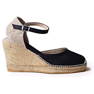 TONI PONS Espadrille Femme en Lin PORTBOU Noir, 35 EU - Publicité TONI PONS Espadrille Femme en Lin PORTBOU Noir, 35 EU - Publicité