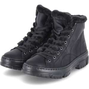 Rieker Bottes à lacets pour femme noires, Noir, 40 EU - Publicité Rieker Bottes à lacets pour femme noires, Noir, 40 EU - Publicité