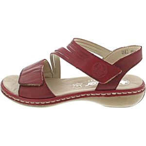 Rieker 65964 Sandales Femme Rouge 41 - Publicité Rieker 65964 Sandales Femme Rouge 41 - Publicité