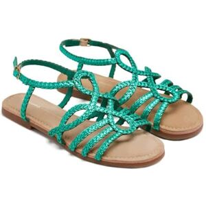 GIOSEPPO Femme Yakima Sandale Plate, Bleu Aqua, 39 EU - Publicité GIOSEPPO Femme Yakima Sandale Plate, Bleu Aqua, 39 EU - Publicité