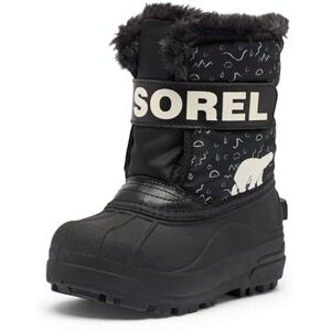 Sorel Snow Commander Bottes de neige unisexes pour enfants, noir rouge vif, 7 UK Child - Publicité Sorel Snow Commander Bottes de neige unisexes pour enfants, noir rouge vif, 7 UK Child - Publicité