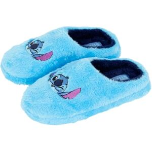 Disney Stitch Chaussons pour Femme, Semelles Antidérapantes, Cadeau Adolescents, Tailles EU 36 à 41 (Bleu, EU 36, Système Taille Chaussures EU, Adulte, Femme, Numérique, Moyen, 36) - Publicité Disney Stitch Chaussons pour Femme, Semelles Antidérapantes, Cadeau Adolescents, Tailles EU 36 à 41 (Bleu, EU 36, Système Taille Chaussures EU, Adulte, Femme, Numérique, Moyen, 36) - Publicité