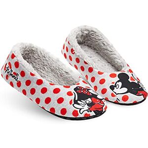 Disney Chaussons Femme Fantaisie, Pantoufles Femme Fourrure Mickey Minnie (37, Gris Minnie, numeric_37) - Publicité Disney Chaussons Femme Fantaisie, Pantoufles Femme Fourrure Mickey Minnie (37, Gris Minnie, numeric_37) - Publicité