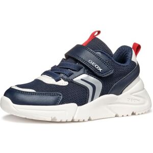 Geox J Loftus Boy B, Basket garçon, Navy/Red, - Publicité Geox J Loftus Boy B, Basket garçon, Navy/Red, - Publicité