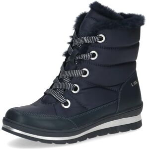 CAPRICE Bottes d’hiver femme sans talon véganes déperlantes, Bleu (Ocean Comb), 37,5 EU - Publicité CAPRICE Bottes d’hiver femme sans talon véganes déperlantes, Bleu (Ocean Comb), 37,5 EU - Publicité