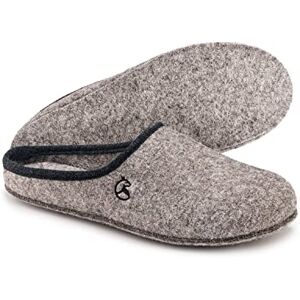 ESTRO Chaussons Homme Hiver Chaud Pantoufles en Feutre Homme Pantoufles Chaussons Semelle Feutre (Gris, 42 EU) - Publicité ESTRO Chaussons Homme Hiver Chaud Pantoufles en Feutre Homme Pantoufles Chaussons Semelle Feutre (Gris, 42 EU) - Publicité