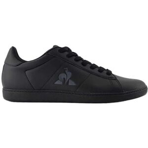 Le Coq Sportif Courtset Chaussure Homme Tige Cuir Véritable Empiècements Pleine Fleur Semelle Intérieure Mémoire de Forme et Semelle Caoutchouc Souple Taille 45 Triple Noir - Publicité Le Coq Sportif Courtset Chaussure Homme Tige Cuir Véritable Empiècements Pleine Fleur Semelle Intérieure Mémoire de Forme et Semelle Caoutchouc Souple Taille 45 Triple Noir - Publicité