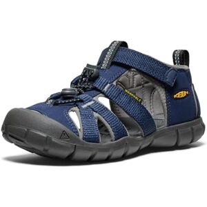 KEEN Seacamp 2 CNX Closed Toe Sandals, Naval Academy/Drizzle, 3 US Unisex Big Kid - Publicité KEEN Seacamp 2 CNX Closed Toe Sandals, Naval Academy/Drizzle, 3 US Unisex Big Kid - Publicité