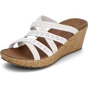 Skechers Beverlee Tiger Posse pour Femme, Blanc, 39.5 EU - Publicité Skechers Beverlee Tiger Posse pour Femme, Blanc, 39.5 EU - Publicité