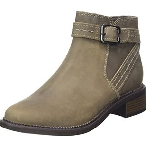 Clarks Bottines Maye pour femme, Lea taupe foncé, 35.5 EU - Publicité Clarks Bottines Maye pour femme, Lea taupe foncé, 35.5 EU - Publicité
