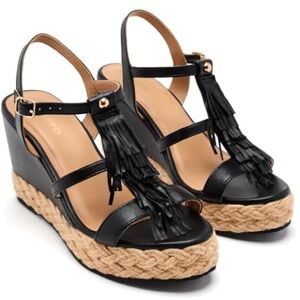 GIOSEPPO Femme Elderon Sandale Cage Espadrille, Noir, 41 EU - Publicité GIOSEPPO Femme Elderon Sandale Cage Espadrille, Noir, 41 EU - Publicité
