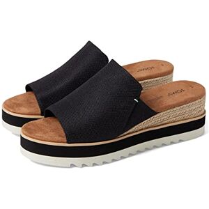 TOMS Sandales décontractées pour femme, Toile lourde noire, 40 EU - Publicité TOMS Sandales décontractées pour femme, Toile lourde noire, 40 EU - Publicité