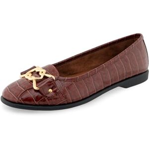 Aerosoles Ballerines Plates pour Femme, Similicuir Croco Argile, 42 EU - Publicité Aerosoles Ballerines Plates pour Femme, Similicuir Croco Argile, 42 EU - Publicité