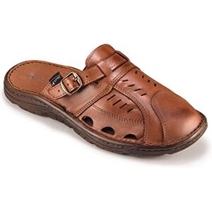 ESTRO Sandales Homme Cuir Mules Sandales Homme Été Cuir Mules Hommes avec Semelle Antidérapante S4 (41 EU, Brun Rouille) - Publicité ESTRO Sandales Homme Cuir Mules Sandales Homme Été Cuir Mules Hommes avec Semelle Antidérapante S4 (41 EU, Brun Rouille) - Publicité