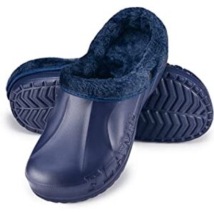 ESTRO Sabot Fourré Homme Hiver Sabot de Jardin Homme Chaussure Jardin Femme Fourre Sabots de Jardin Femme A12 (45, Bleu Foncé) - Publicité ESTRO Sabot Fourré Homme Hiver Sabot de Jardin Homme Chaussure Jardin Femme Fourre Sabots de Jardin Femme A12 (45, Bleu Foncé) - Publicité