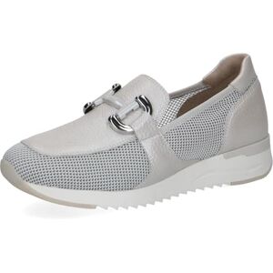 CAPRICE Femme Damen 9-24536-42 Mocassin, White Lt Gold, 42 EU - Publicité CAPRICE Femme Damen 9-24536-42 Mocassin, White Lt Gold, 42 EU - Publicité