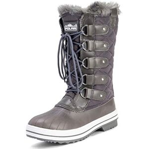 Polar Femmes Botte De Neige Nylon Grand Hiver Neige Imperméable Chaud Pluie Démarrage Gris 6-39 CD0029 Gris/Gris 39 EU - Publicité Polar Femmes Botte De Neige Nylon Grand Hiver Neige Imperméable Chaud Pluie Démarrage Gris 6-39 CD0029 Gris/Gris 39 EU - Publicité