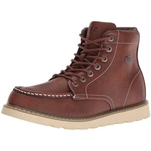 Lugz Homme Roamer Hi Bottine Chukka, Marron foncé et crème, 45 EU - Publicité Lugz Homme Roamer Hi Bottine Chukka, Marron foncé et crème, 45 EU - Publicité