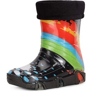 Ladeheid Bottes de Pluie Chaussure Enfant Fille Garçon Swk34 (Noir Modèle-34, 23/24 EU) - Publicité Ladeheid Bottes de Pluie Chaussure Enfant Fille Garçon Swk34 (Noir Modèle-34, 23/24 EU) - Publicité