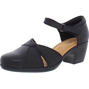 Clarks Emily Rae Pump, Black Leather, 6 Medium - Publicité Clarks Emily Rae Pump, Black Leather, 6 Medium - Publicité