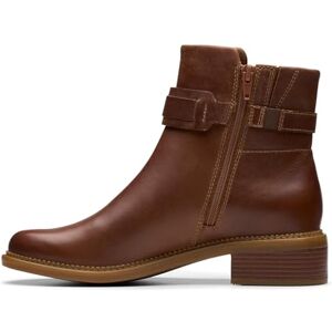 Clarks Maye Bella Womens Tan Leather, 7 - Publicité Clarks Maye Bella Womens Tan Leather, 7 - Publicité