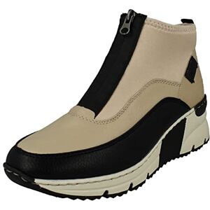 Rieker Bottes courtes N6352 pour femme, beige, 39 EU - Publicité Rieker Bottes courtes N6352 pour femme, beige, 39 EU - Publicité