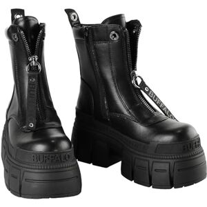 Buffalo Bottines Femme Élégantes GOSPHER Zip Vegan 1622350 Noir, Taille: 38 EU - Publicité Buffalo Bottines Femme Élégantes GOSPHER Zip Vegan 1622350 Noir, Taille: 38 EU - Publicité