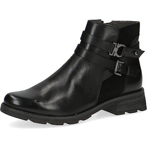 CAPRICE Bottines femme sans talon Airmotion en cuir Plates Largeur G, Noir (Black Comb), 37,5 EU - Publicité CAPRICE Bottines femme sans talon Airmotion en cuir Plates Largeur G, Noir (Black Comb), 37,5 EU - Publicité