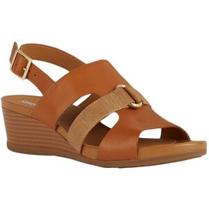 Geox D Marykarmen B Sandales compensées, Cognac, 41 EU - Publicité Geox D Marykarmen B Sandales compensées, Cognac, 41 EU - Publicité