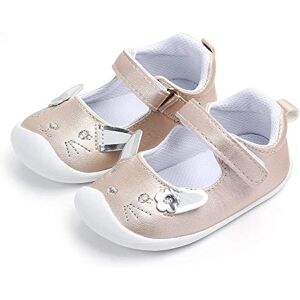 LACOFIA Chaussure antidérapants Premier Pas bébé Fille Ballerine pour bébés Or 18 - Publicité LACOFIA Chaussure antidérapants Premier Pas bébé Fille Ballerine pour bébés Or 18 - Publicité