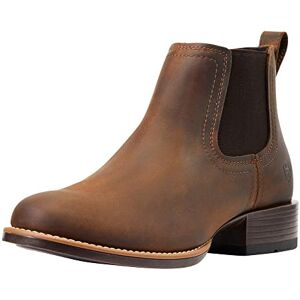 ARIAT Homme Booker Ultra Bottes Western à Bout Rond, Aspect Vieilli Marron, 42.5 EU - Publicité ARIAT Homme Booker Ultra Bottes Western à Bout Rond, Aspect Vieilli Marron, 42.5 EU - Publicité