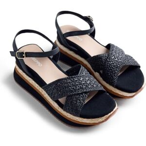 GIOSEPPO Femme Trevelin Sangle en T, Noir, 37 EU - Publicité GIOSEPPO Femme Trevelin Sangle en T, Noir, 37 EU - Publicité