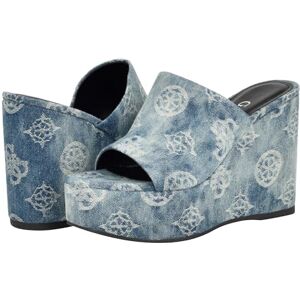 Guess Sandales compensées Yenise pour femme, Bleu denim 420, 38 EU - Publicité Guess Sandales compensées Yenise pour femme, Bleu denim 420, 38 EU - Publicité
