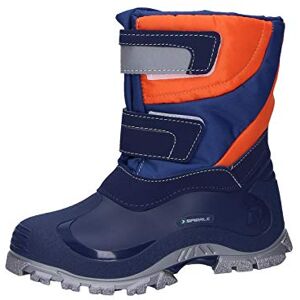 Spirale Simon, Bottes de Neige garçon, (Orange-Blau 489), 25 EU - Publicité Spirale Simon, Bottes de Neige garçon, (Orange-Blau 489), 25 EU - Publicité
