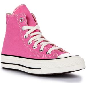 Converse Chuck 70 Vintage Canvas Hi Lac Baskets, rose, 8.5 Women/6.5 Men - Publicité Converse Chuck 70 Vintage Canvas Hi Lac Baskets, rose, 8.5 Women/6.5 Men - Publicité