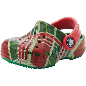 Crocs Unisexe Enfant Baya Holiday Plaid Clog T Sabots, Kelly Green, 20/21 EU - Publicité Crocs Unisexe Enfant Baya Holiday Plaid Clog T Sabots, Kelly Green, 20/21 EU - Publicité