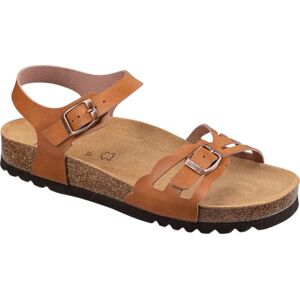Scholl MARTINE Synthetic Libia Cognac - Publicité Scholl MARTINE Synthetic Libia Cognac - Publicité